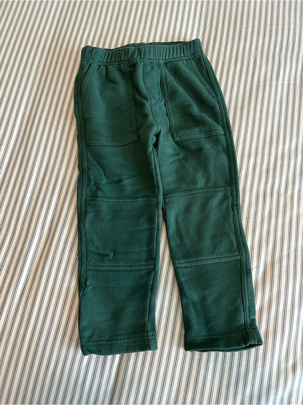 Tea Collection Deep Green Fleece Jogger Pants